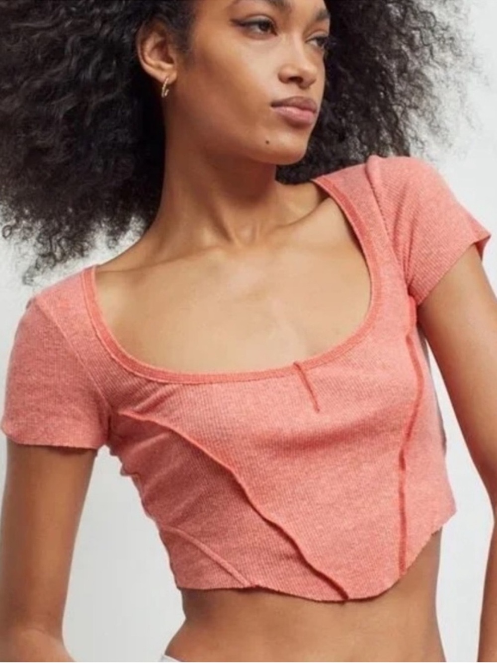 Urban Outfitters - Rib Crop Top